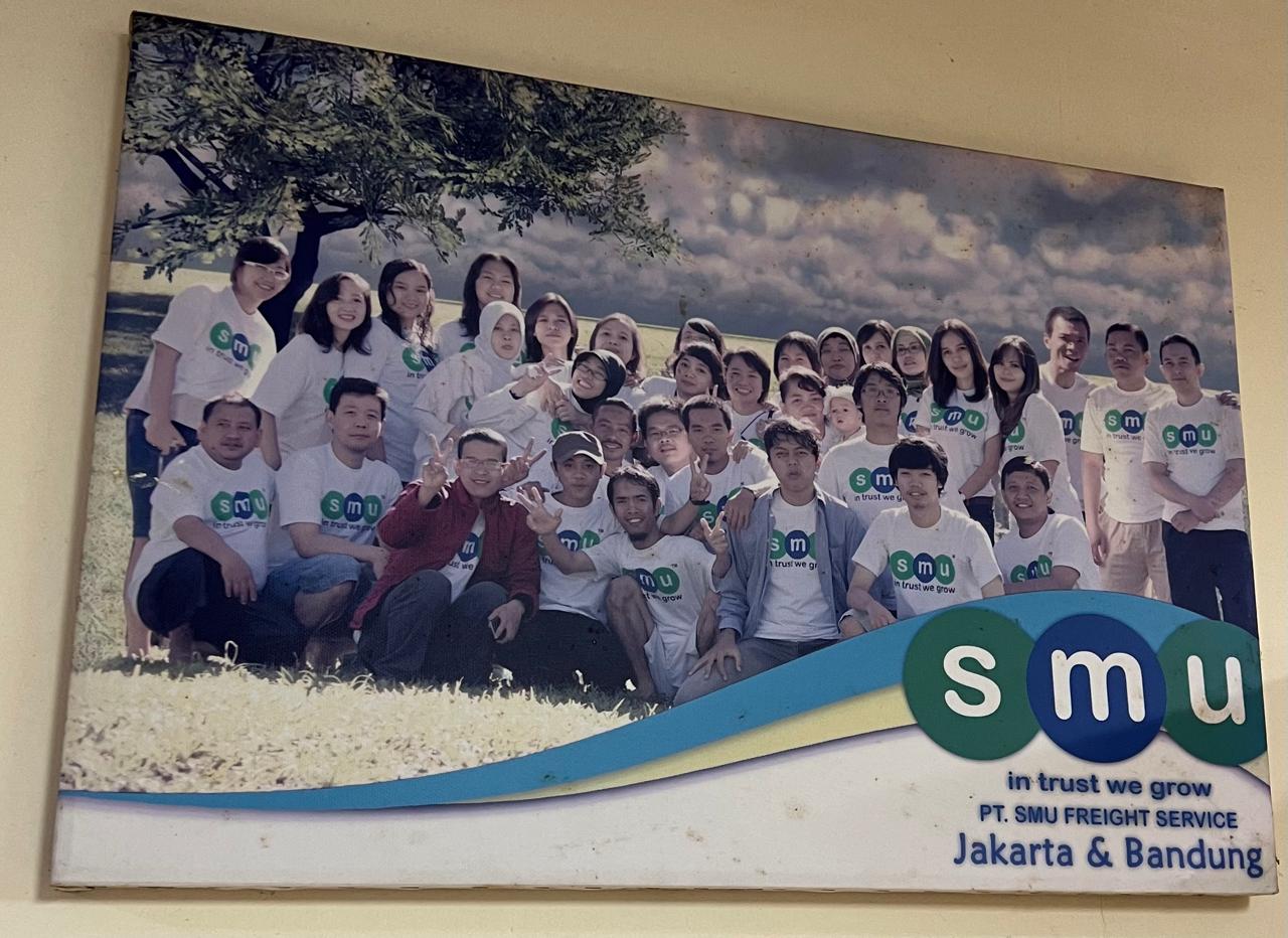 Shipping Container in Port